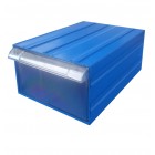 Пластиковый короб Стелла-техник С-510 синий/прозрачный